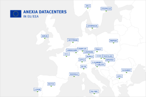 Anexia Data Center Locations in EU/EEA 